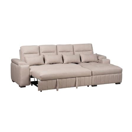 โซฟาเข้ามุมขวา AS FURNITURE KENZO CRU91L สีครีม_3