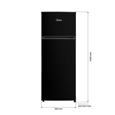 ตู้เย็น 2 ประตู MIDEA MDRT294FG30TH 7.2 คิว สีดำ_9