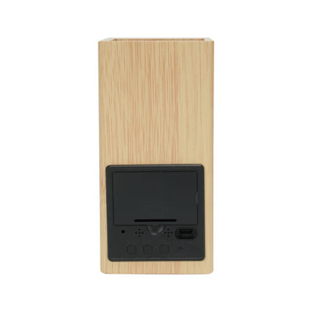 นาฬิกาดิจิทัล LED SNAZZ 26EC-2 2.7x5.5 นิ้ว สีน้ำตาล_2