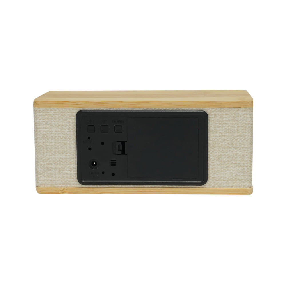 นาฬิกาดิจิทัล LED SNAZZ 26EC-5 5.9x2.7 นิ้ว สีน้ำตาล