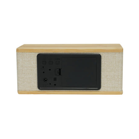 นาฬิกาดิจิทัล LED SNAZZ 26EC-5 5.9x2.7 นิ้ว สีน้ำตาล_2