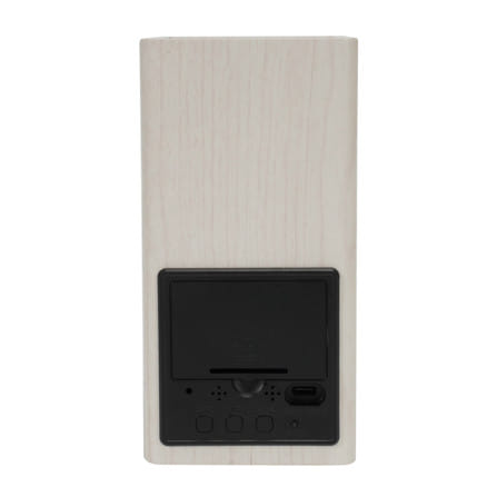นาฬิกาดิจิทัล LED SNAZZ 26EC-1 2.7x5.5 นิ้ว สีขาว_2