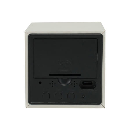 นาฬิกาดิจิทัล LED SNAZZ 26EC-6 2.5x2.5 นิ้ว สีขาว_2