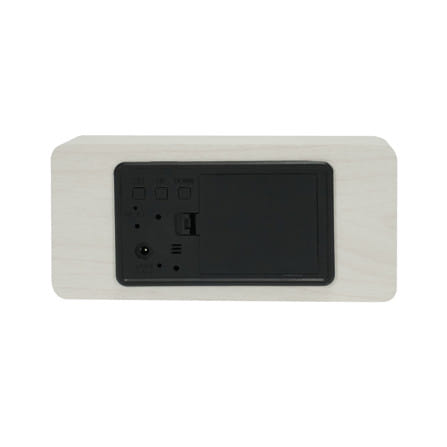 นาฬิกาดิจิทัล LED SNAZZ 26EC-3 5.9x2.7 นิ้ว สีขาว_2