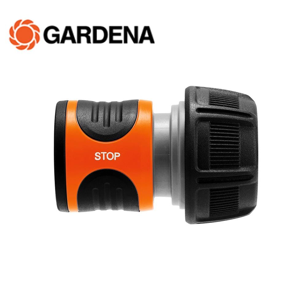 ข้อต่อสวมเร็ว+สวมสายยาง GARDENA 3/4 นิ้ว สีดำ