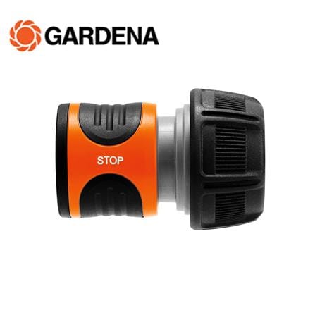 ข้อต่อสวมเร็ว+สวมสายยาง GARDENA 3/4 นิ้ว สีดำ_1