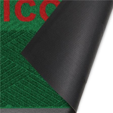 พรมเช็ดเท้าดักฝุ่น KLEEN-TEX KLEEN STEP 57x88 ซม. สี GREEN/RED_1