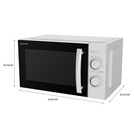 ไมโครเวฟ SHARP R-S20M6TA-W 20 ลิตร_7