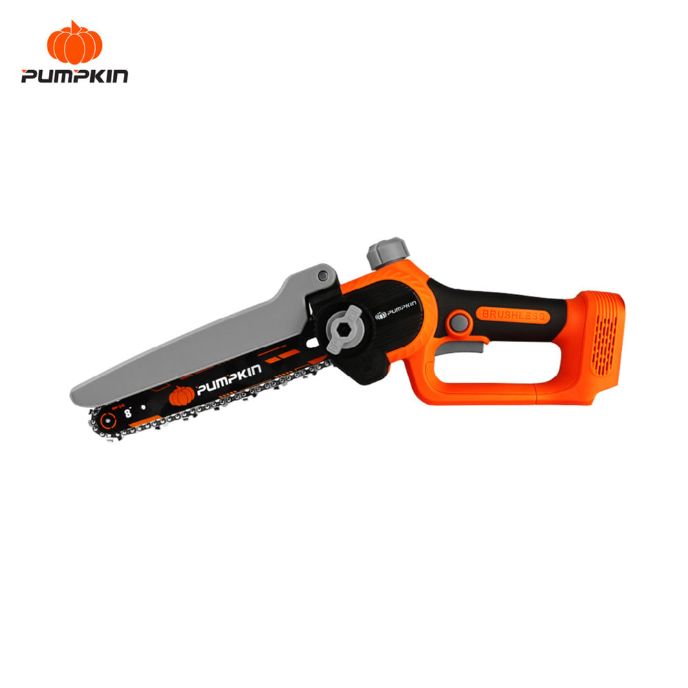 เลื่อยโซ่ไร้สาย (เฉพาะตัวเครื่อง) PUMPKIN BL INF-8CS 8 นิ้ว 20 โวลต์