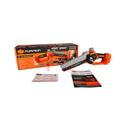 เลื่อยโซ่ไร้สาย (เฉพาะตัวเครื่อง) PUMPKIN BL INF-8CS 8 นิ้ว 20 โวลต์_2