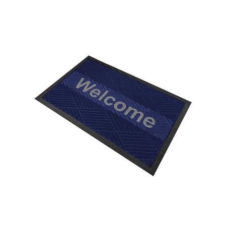 พรมเช็ดเท้าดักฝุ่น KLEEN-TEX KLEEN STEP 88x146 ซม. สี BLUE/GREY_1