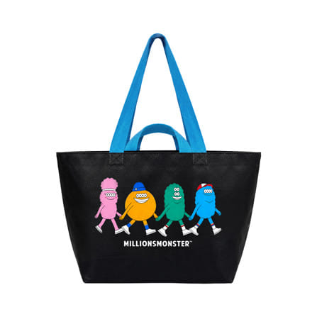กระเป๋าอเนกประสงค์ PLIM MILLIONS MONSTER SIZE L สีดำ_1