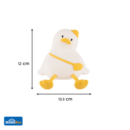 โคมไฟซิลิโคน รูปเป็ด CARINI A050 2 วัตต์  ปรับแสง ตั้งเวลาได้ สีขาว_2