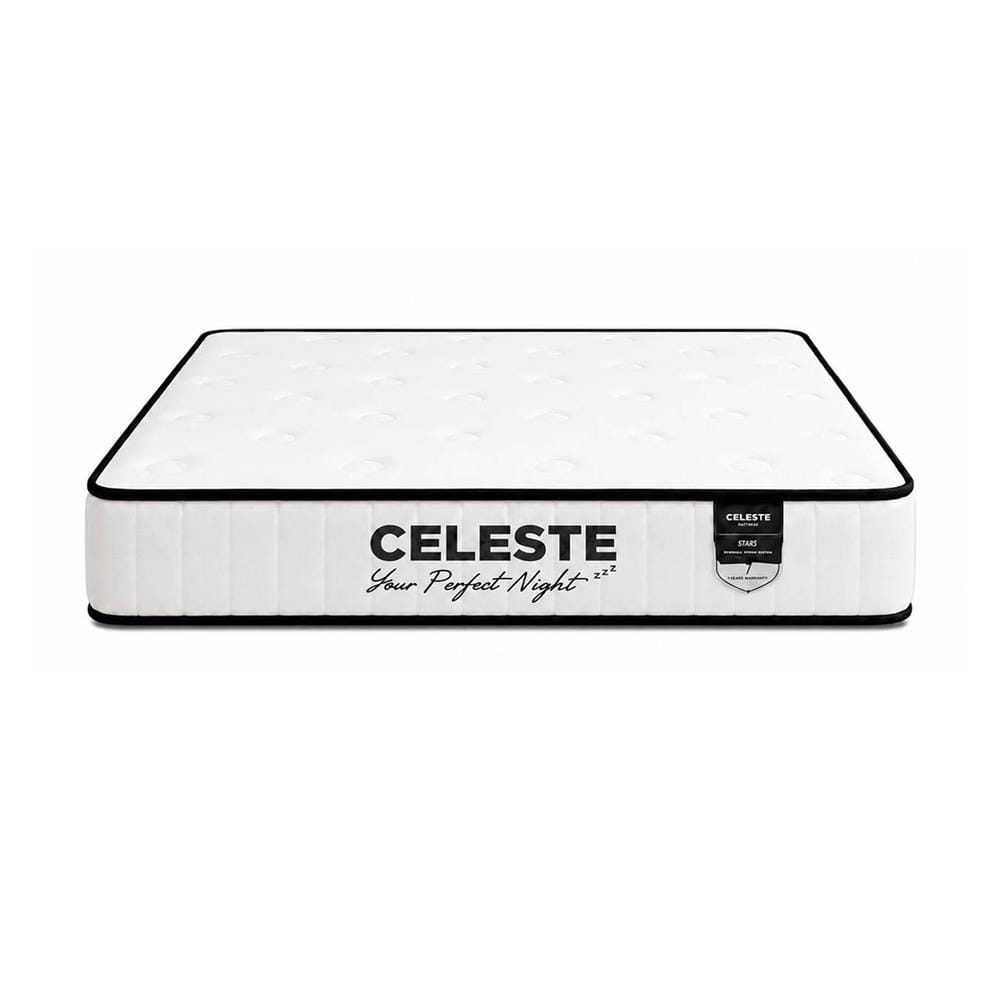 ที่นอนสปริง 6 ฟุต CELESTE MATTRESS STAR (พร้อมหมอนหนุน 2 ใบ)