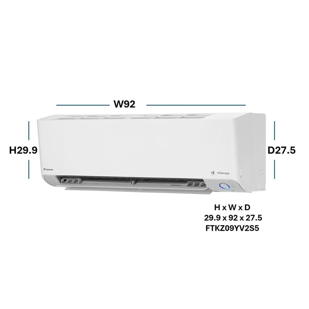 แอร์ผนัง DAIKIN FTKZ09YV2S5 9200 บีทียู อินเวอร์เตอร์