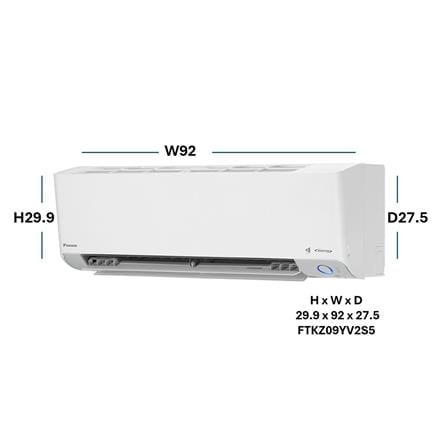 แอร์ผนัง DAIKIN FTKZ09YV2S5 9200 บีทียู อินเวอร์เตอร์_4