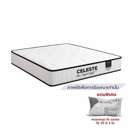 ที่นอนสปริง 3.5 ฟุต CELESTE MATTRESS STAR (พร้อมหมอนหนุน 1 ใบ)_0