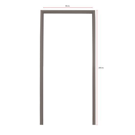 วงกบประตู WPC AZLE 90x200 ซม. สี URBAN GREY_4