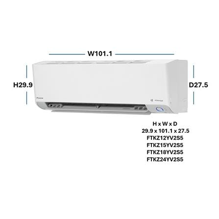 แอร์ผนัง DAIKIN FTKZ24YV2S5 24200 บีทียู อินเวอร์เตอร์_4