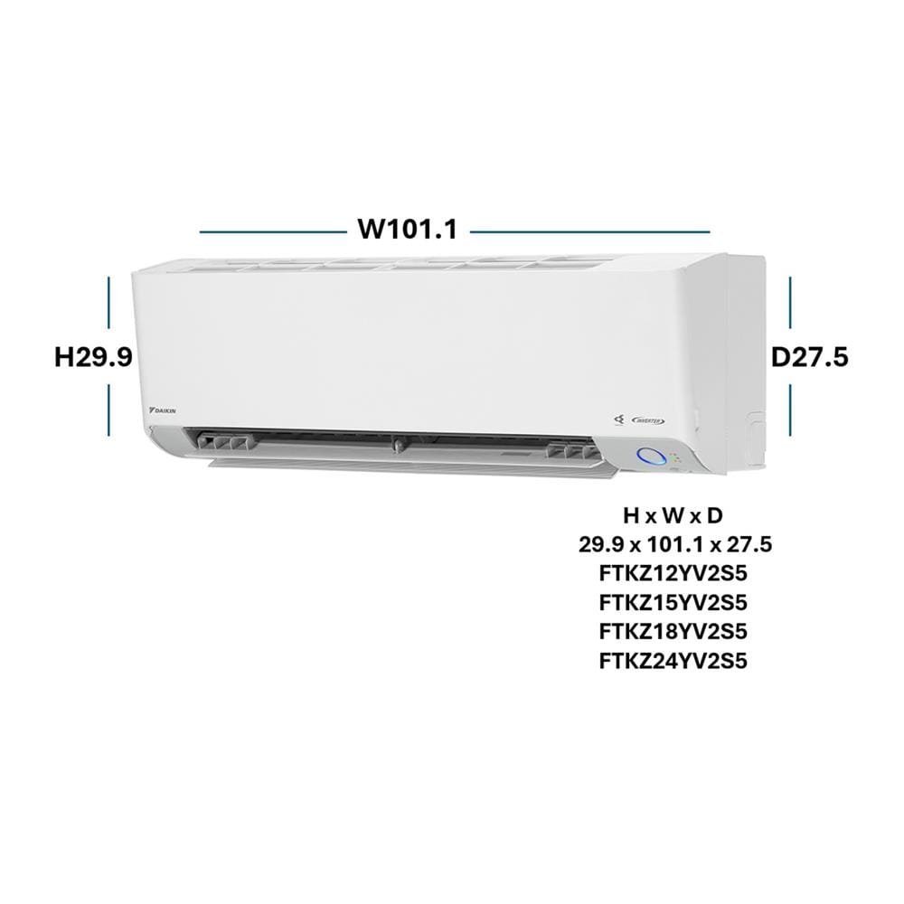 แอร์ผนัง DAIKIN FTKZ18YV2S5 18100 บีทียู อินเวอร์เตอร์