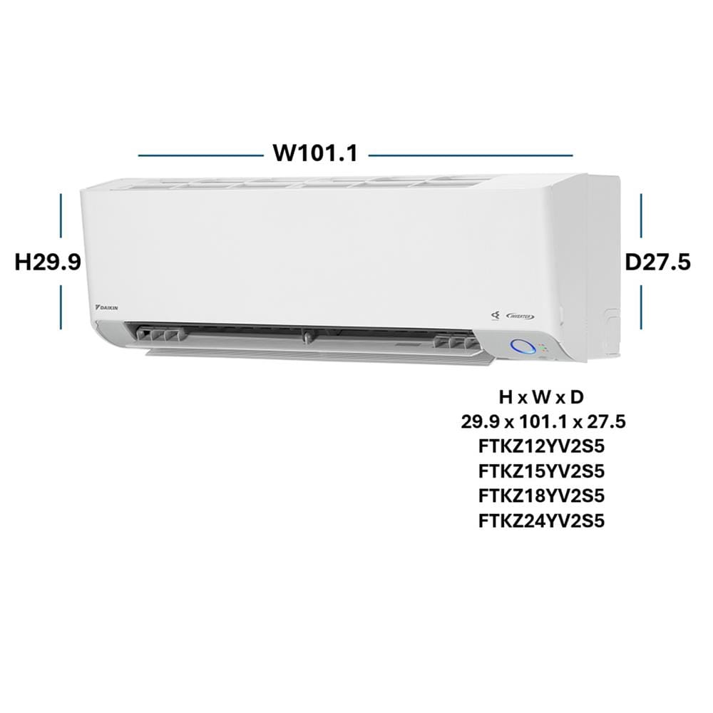 แอร์ผนัง DAIKIN FTKZ15YV2S5 15000 บีทียู อินเวอร์เตอร์