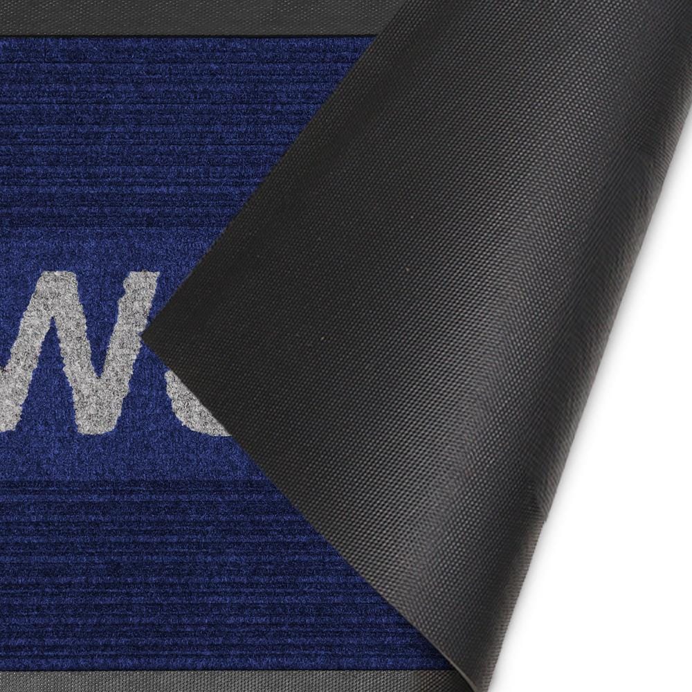 พรมเช็ดเท้าดักฝุ่น KLEEN-TEX KLEEN STEP 90x145 ซม. สี BLUE/GREY