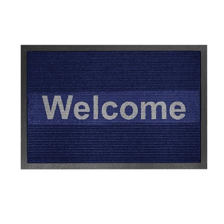 พรมเช็ดเท้าดักฝุ่น KLEEN-TEX KLEEN STEP 90x145 ซม. สี BLUE/GREY_0