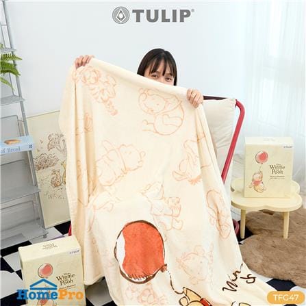 ผ้าห่ม TULIP WINNIE THE POOH 40x60 นิ้ว 02106-TFG47_4