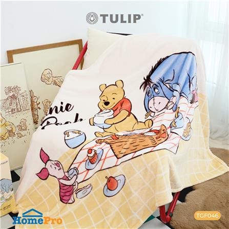 ผ้าห่ม TULIP WINNIE THE POOH 40x60 นิ้ว 02106-TFG46_5