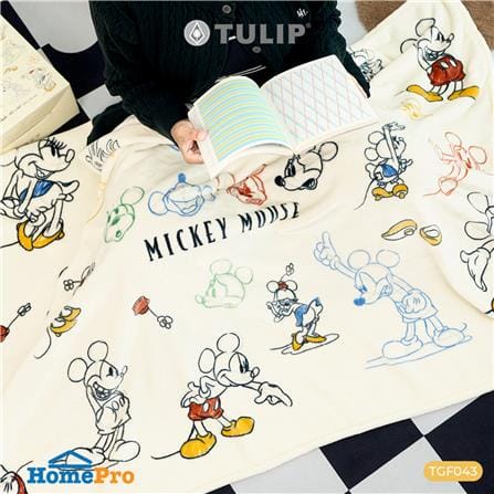 ผ้าห่ม TULIP MICKEY 40x60 นิ้ว 02106-TFG43_6