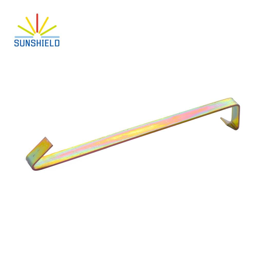 ตะขอแบน SUNSHIELD 8x20 ตัวซีแปเหล็ก