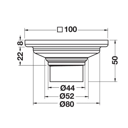 ตะแกรงกันกลิ่น HAFELE 485.61.241_4