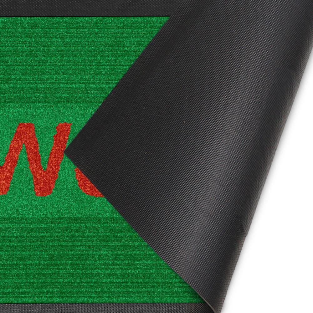 พรมเช็ดเท้าดักฝุ่น KLEEN-TEX KLEEN STEP 90x145 ซม. สี GREEN/RED