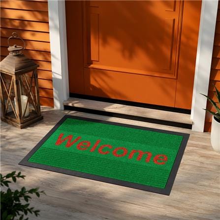 พรมเช็ดเท้าดักฝุ่น KLEEN-TEX KLEEN STEP 45x75 ซม. สี GREEN/RED_6