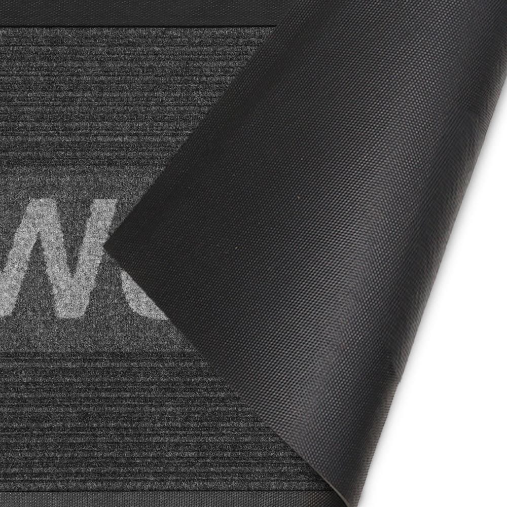 พรมเช็ดเท้าดักฝุ่น KLEEN-TEX KLEEN STEP 90x145 ซม. สีเทาเข้ม