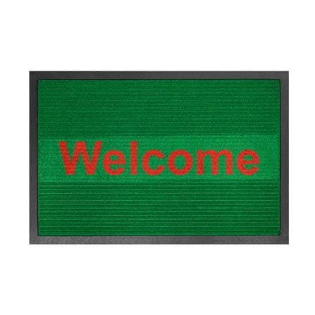 พรมเช็ดเท้าดักฝุ่น KLEEN-TEX KLEEN STEP 60x90 ซม. สี GREEN/RED_0