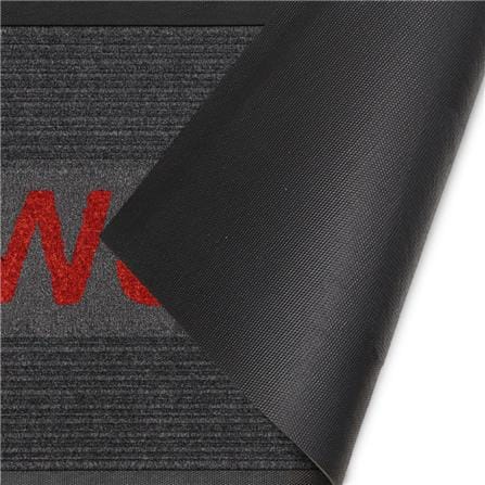 พรมเช็ดเท้าดักฝุ่น KLEEN-TEX KLEEN STEP 90x145 ซม. สี GREY/RED_1