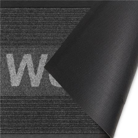 พรมเช็ดเท้าดักฝุ่น KLEEN-TEX KLEEN STEP 60x90 ซม. สีเทาเข้ม_1
