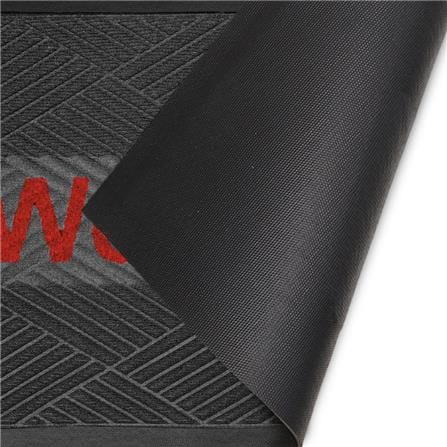 พรมเช็ดเท้าดักฝุ่น KLEEN-TEX KLEEN STEP 57x88 ซม. สีเทาเข้ม_1