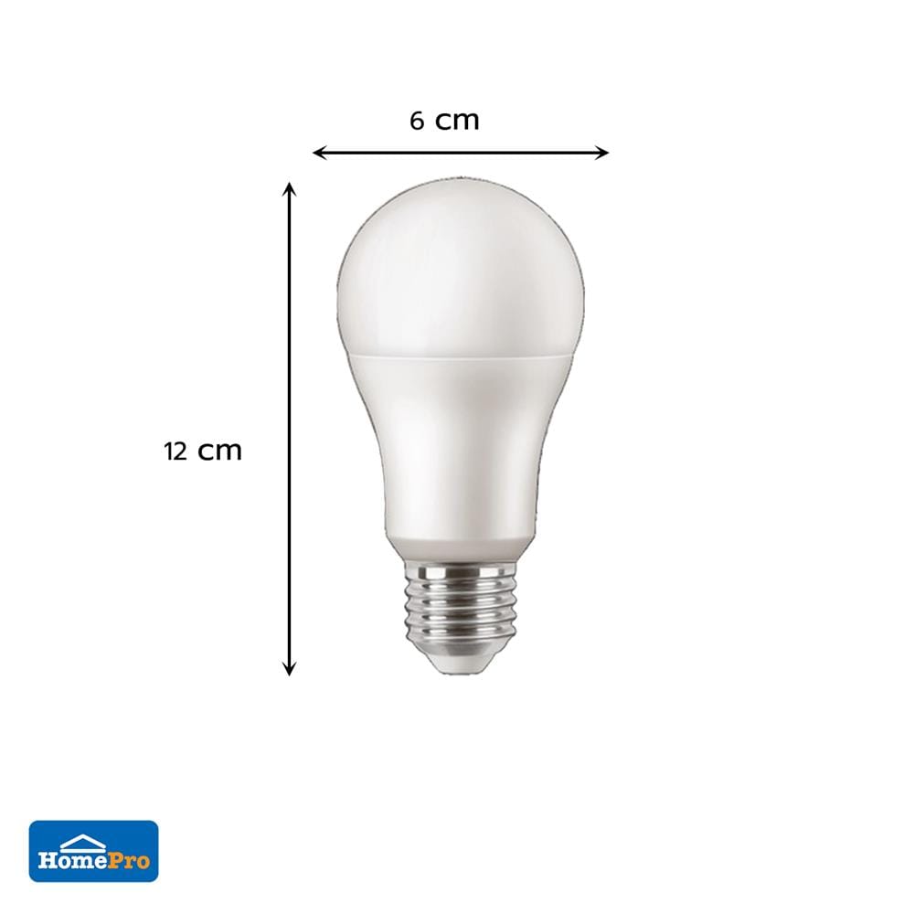 หลอด LED CARINI A60 ECOLIFE2 12 วัตต์ WARM WHITE E27 (แพ็ก 6 ชิ้น)