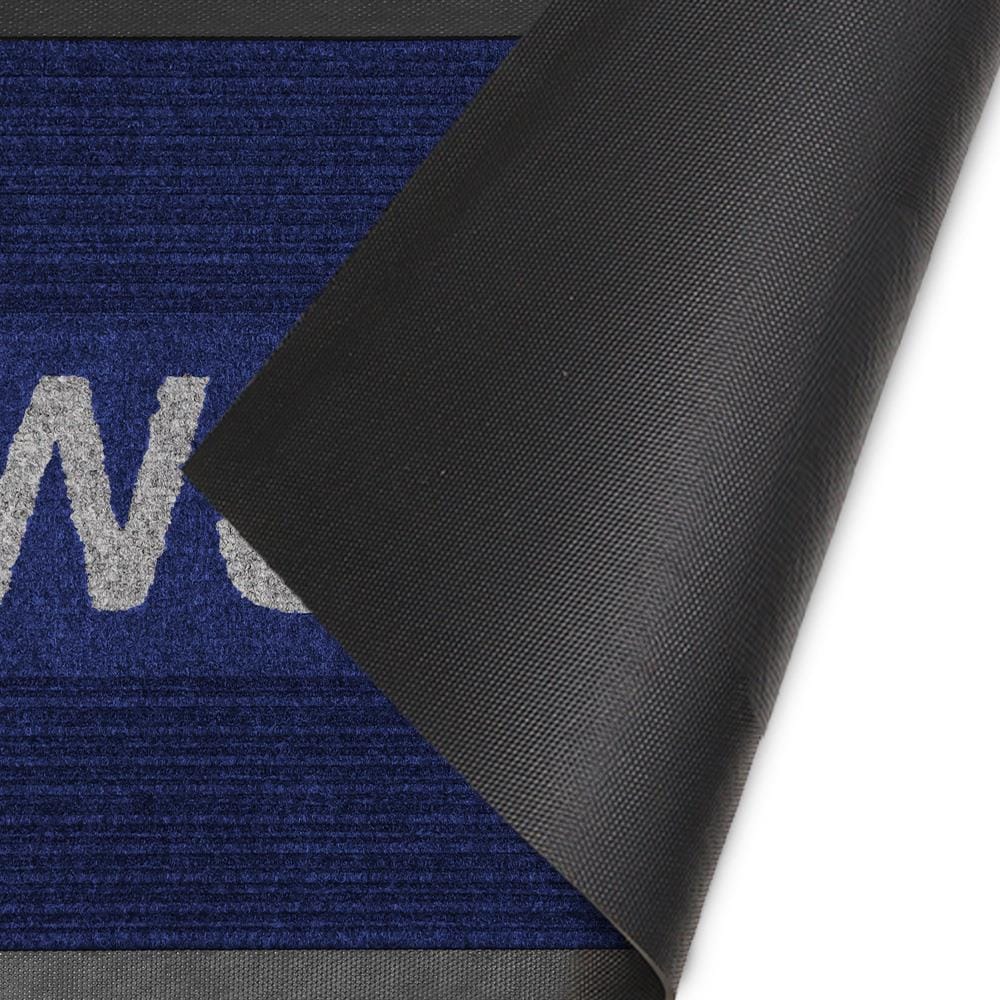 พรมเช็ดเท้าดักฝุ่น KLEEN-TEX KLEEN STEP 45x75 ซม. สี BLUE/GREY