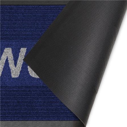 พรมเช็ดเท้าดักฝุ่น KLEEN-TEX KLEEN STEP 45x75 ซม. สี BLUE/GREY_1