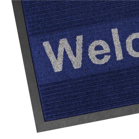 พรมเช็ดเท้าดักฝุ่น KLEEN-TEX KLEEN STEP 45x75 ซม. สี BLUE/GREY_4