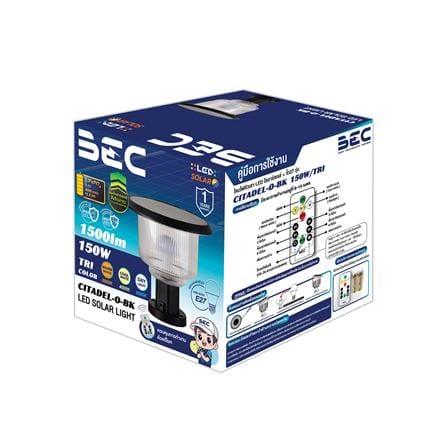 ไฟหัวเสา SOLAR BEC CITADEL-O 150 วัตต์ DAYLIGHT/COOL WHITE/WARM WHITE_5