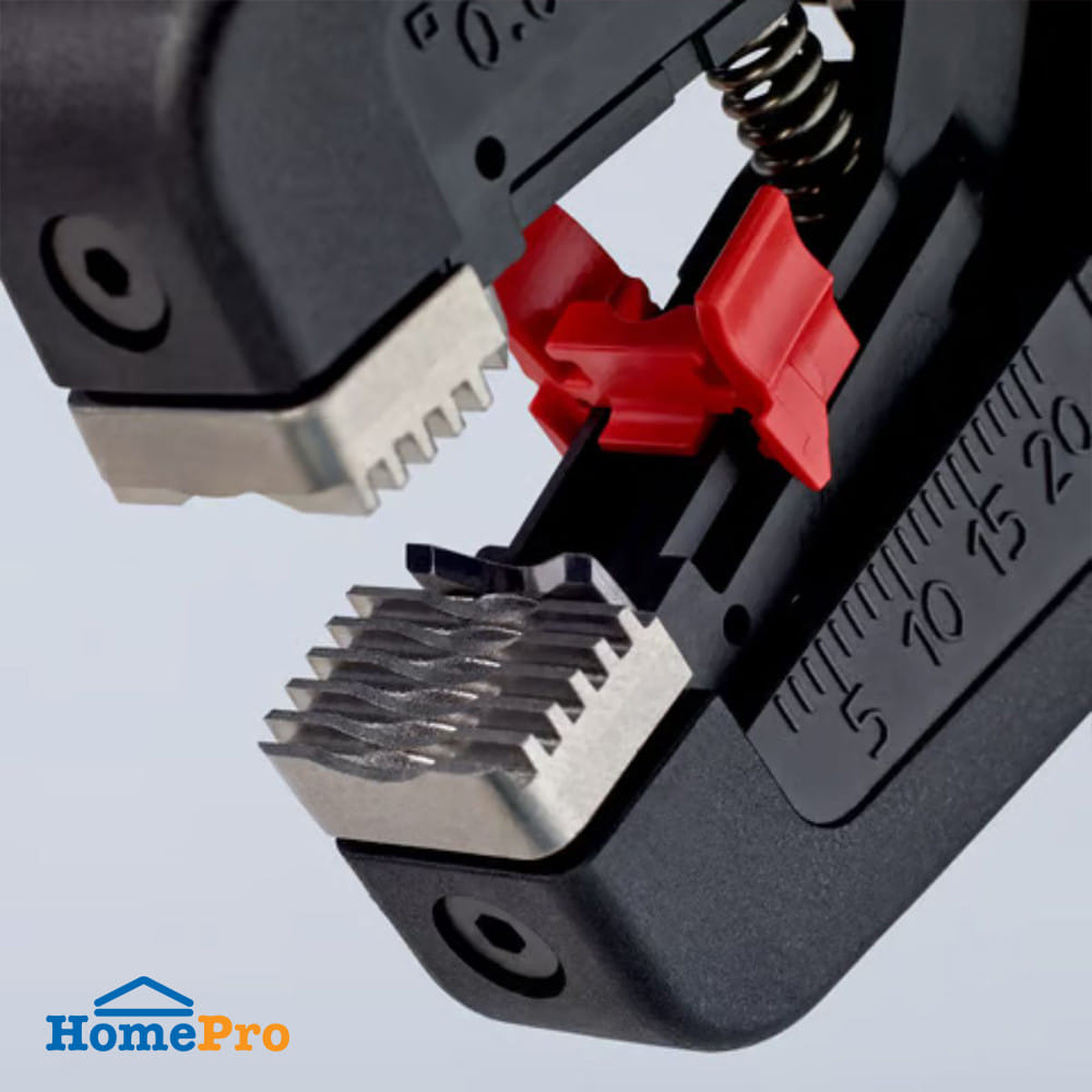 คีมปอกสายไฟอัตโนมัติ KNIPEX 12 52 195 SB