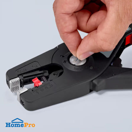 คีมปอกสายไฟอัตโนมัติ KNIPEX 12 52 195 SB_4
