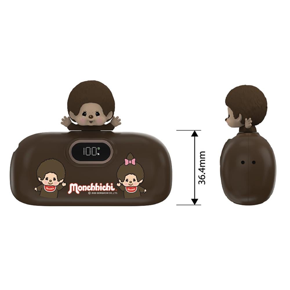 แบตเตอรี่สำรอง AMAZE ONE AMCB002 BOY&GIRL 5000 MAH สีน้ำตาลเข้ม