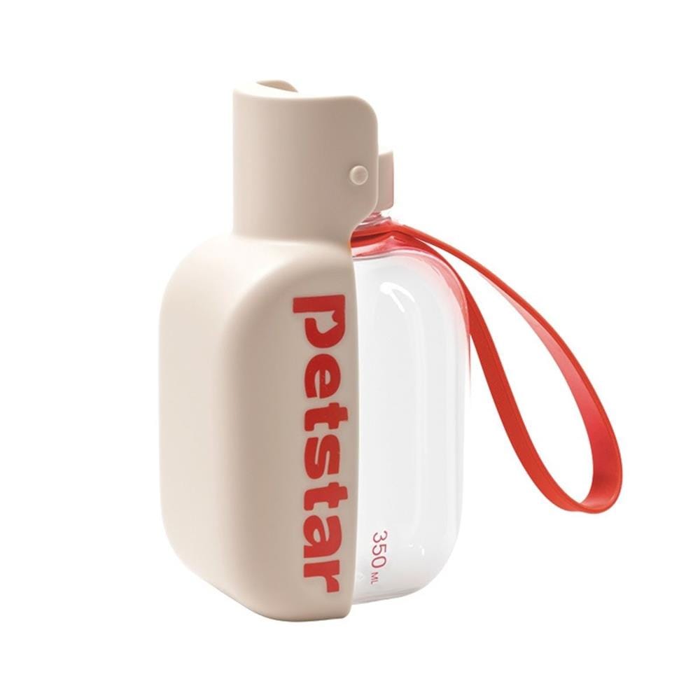 กระบอกน้ำสัตว์เลี้ยง PETSTAR PSRQ0227 สีเบจ_1