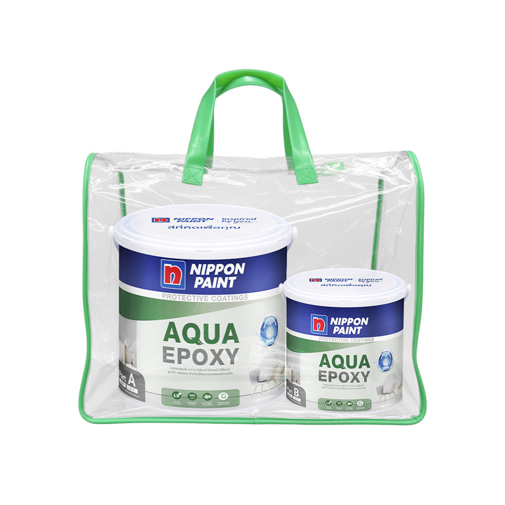 สีงานอุตสาหกรรม NIPPON  PAINT  EPOXY RESIN BASE A 3.76 ลิตร