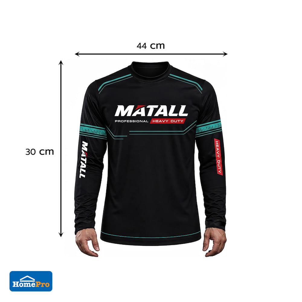 เสื้อยืดช่างแขนยาว MATALL ไซซ์ 2XL BEAR